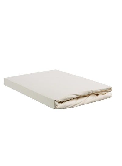 Ambiante Topper hoeslaken Cotton Uni topper Off white