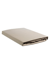 Ambiante Hoeslaken Cotton Uni Taupe