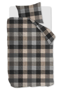 BeddingHouse Dekbedovertrek Beckett Grey