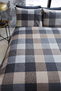 BeddingHouse Dekbedovertrek Beckett Grey