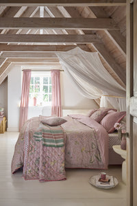 Pip Studio Quilt Mumbai Morning Quilt Pink