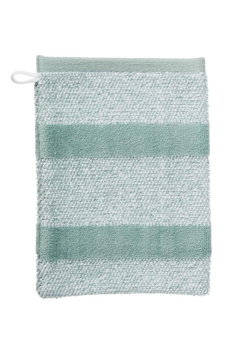 BeddingHouse Washandje Sheer Stripe Green