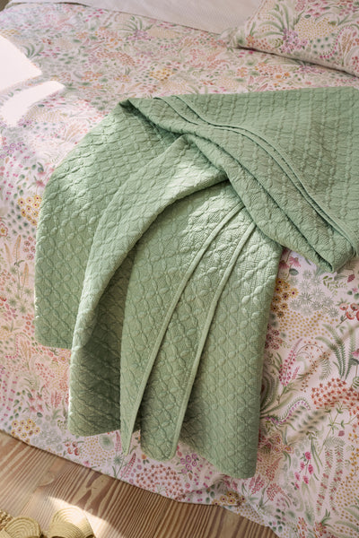 Pip Studio Quilt Yuna Throw Green