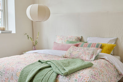 Pip Studio Quilt Yuna Throw Green
