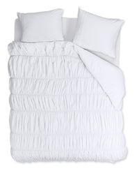 Riviera Maison Dekbedovertrek Ruffle White