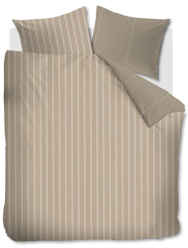 vtwonen Dekbedovertrek Mini Stripe Naturel