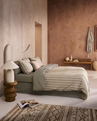vtwonen Dekbedovertrek Mini Stripe Naturel