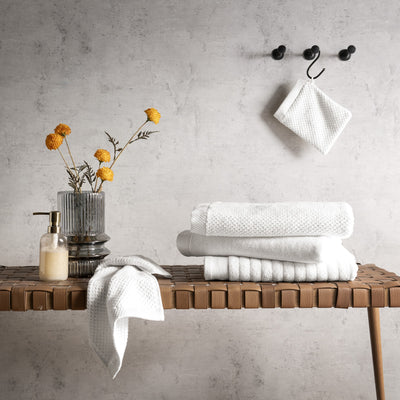 Heckett & Lane Washandje Prestige White