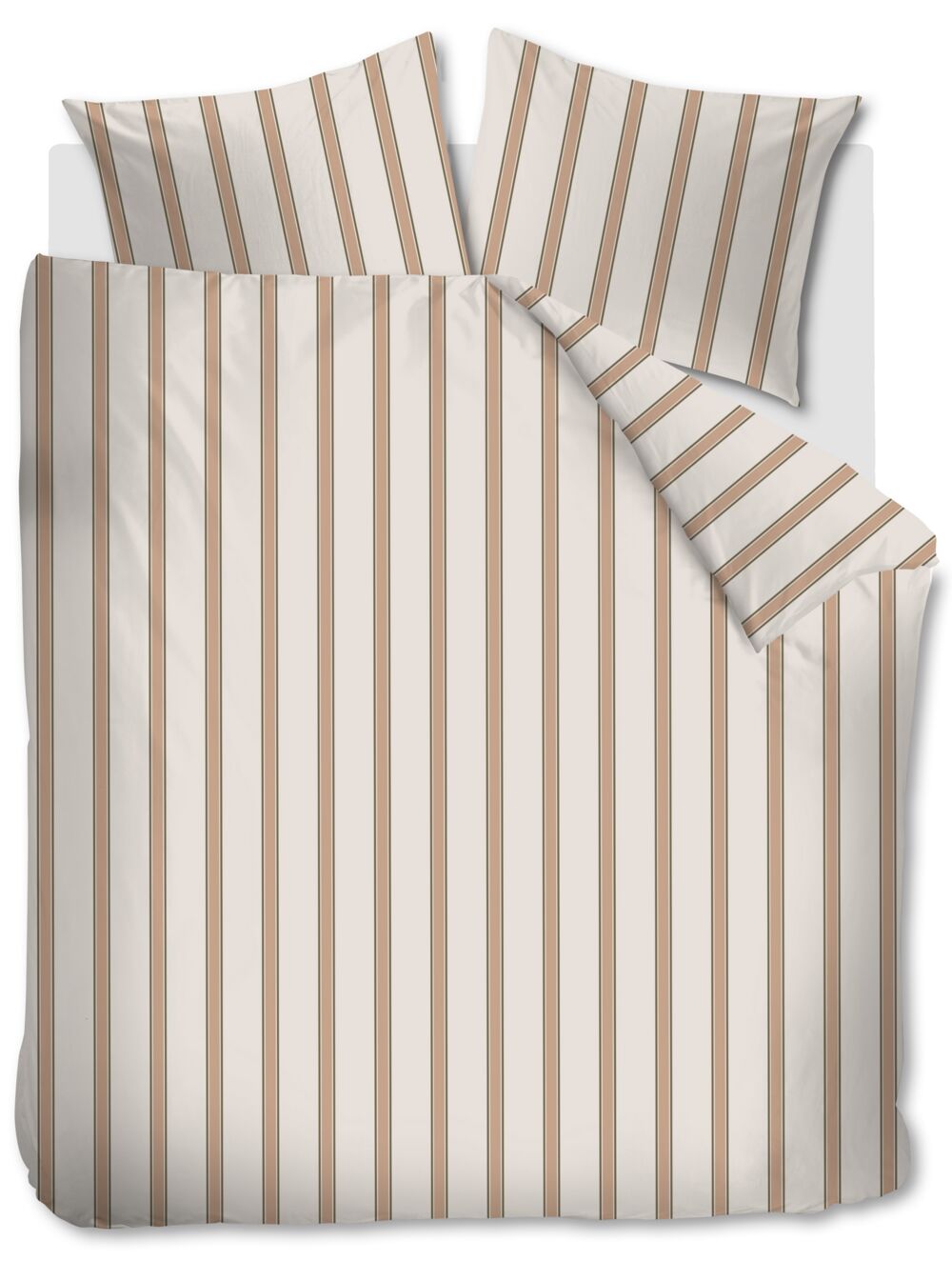 vtwonen Dekbedovertrek Fun Stripe Naturel
