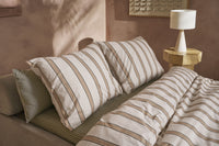 vtwonen Dekbedovertrek Fun Stripe Naturel