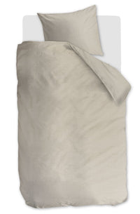vtwonen Dekbedovertrek Cozy Slub Sand