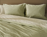 vtwonen Dekbedovertrek Cozy Slub Green