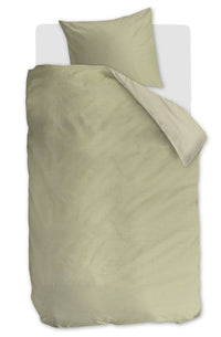 vtwonen Dekbedovertrek Cozy Slub Green