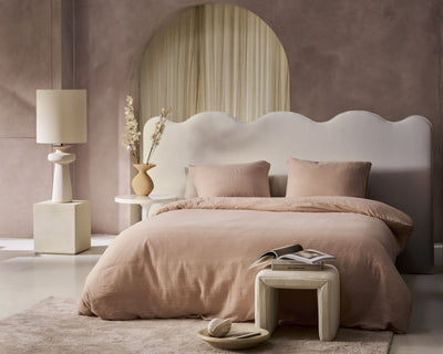 vtwonen Dekbedovertrek Gentle Embrace Soft Pink