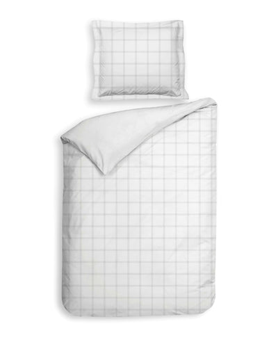 Heckett & Lane Dekbedovertrek Diamante White