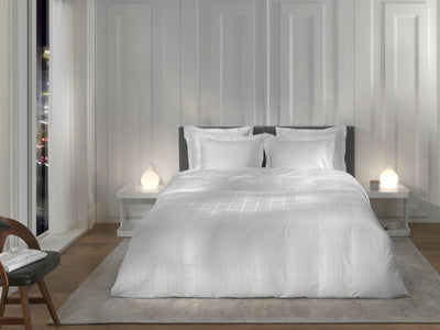Heckett & Lane Dekbedovertrek Diamante White
