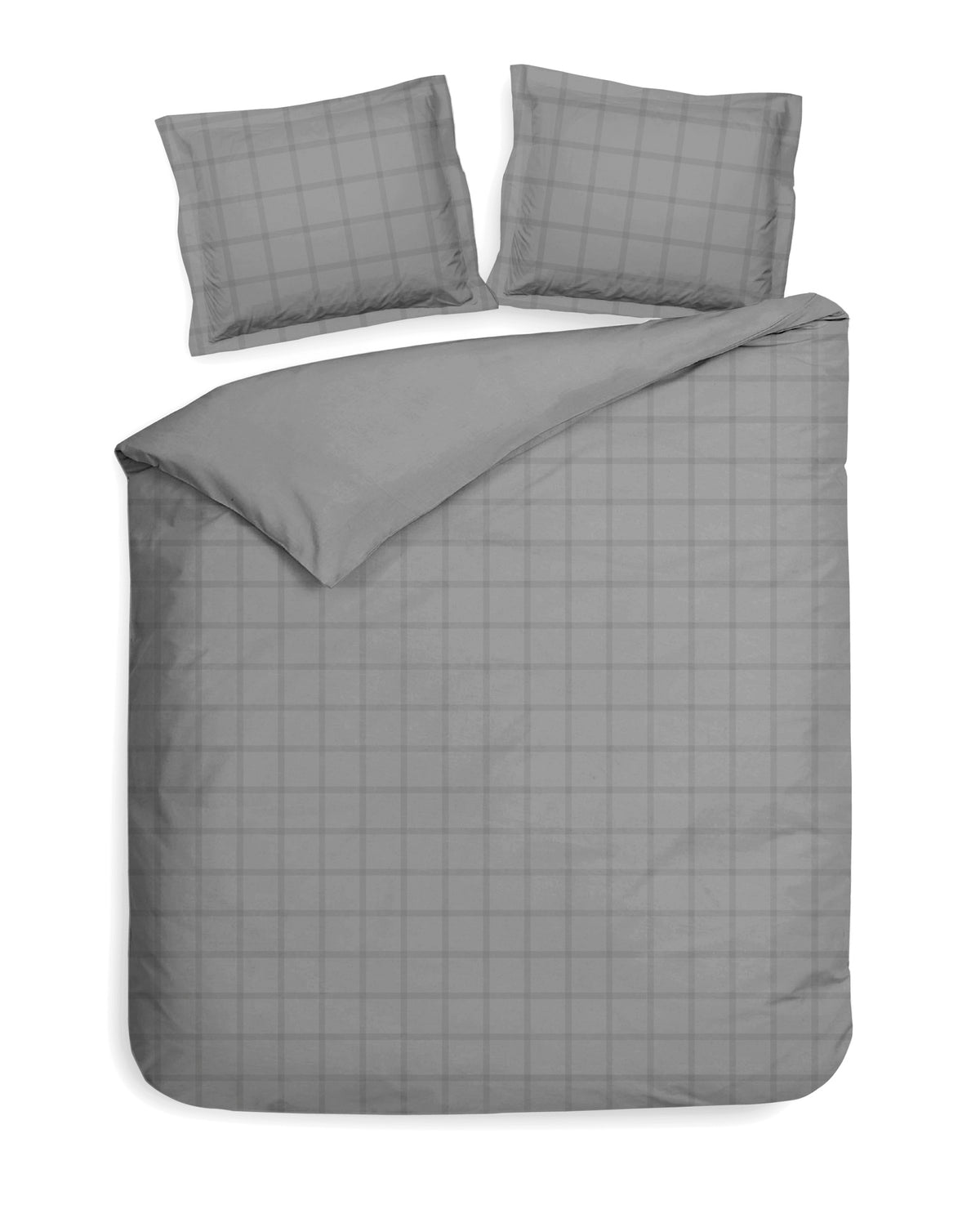Heckett & Lane Dekbedovertrek Diamante Glacier-Grey