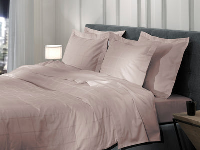 Heckett & Lane Dekbedovertrek Diamante Rose-Tan