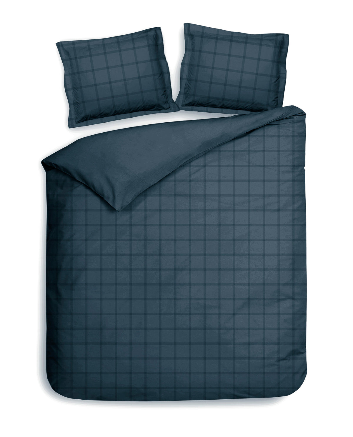 Heckett & Lane Dekbedovertrek Diamante Maritime-Blue