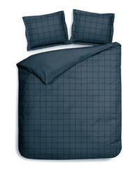 Heckett & Lane Dekbedovertrek Diamante Maritime-Blue