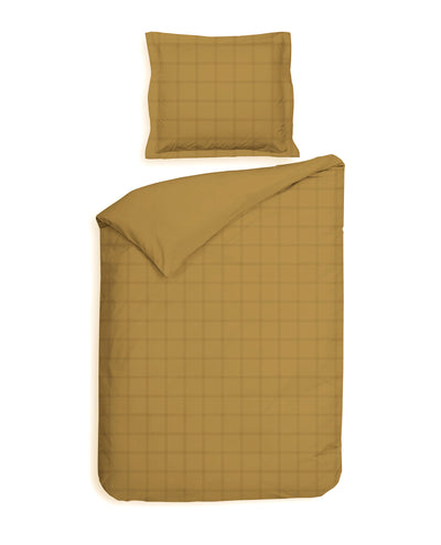 Heckett & Lane Dekbedovertrek Diamante Amber-Gold