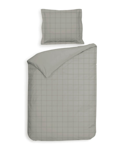 Heckett & Lane Dekbedovertrek Diamante Cloud-Grey