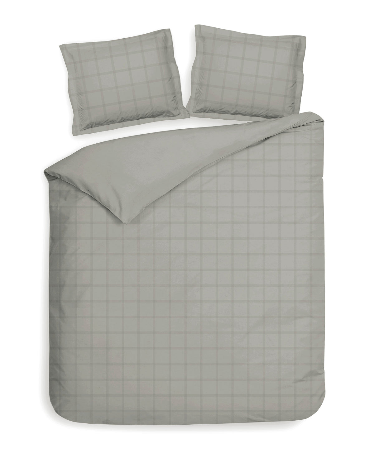 Heckett & Lane Dekbedovertrek Diamante Cloud-Grey