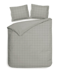 Heckett & Lane Dekbedovertrek Diamante Cloud-Grey