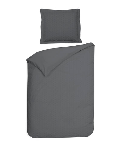Heckett & Lane Dekbedovertrek Punto Classic-Anthracite