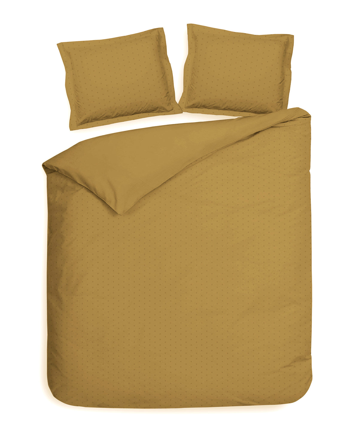 Heckett & Lane Dekbedovertrek Punto Amber-Gold