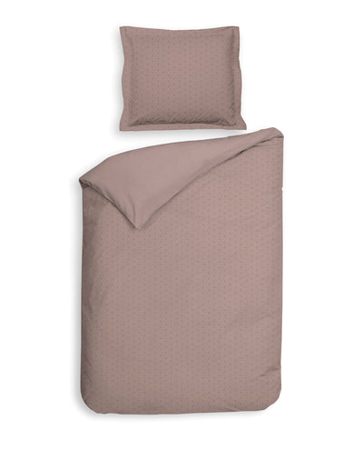Heckett & Lane Dekbedovertrek Punto Rose-Tan