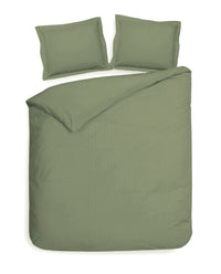 Heckett & Lane Dekbedovertrek Punto Laurel-Green