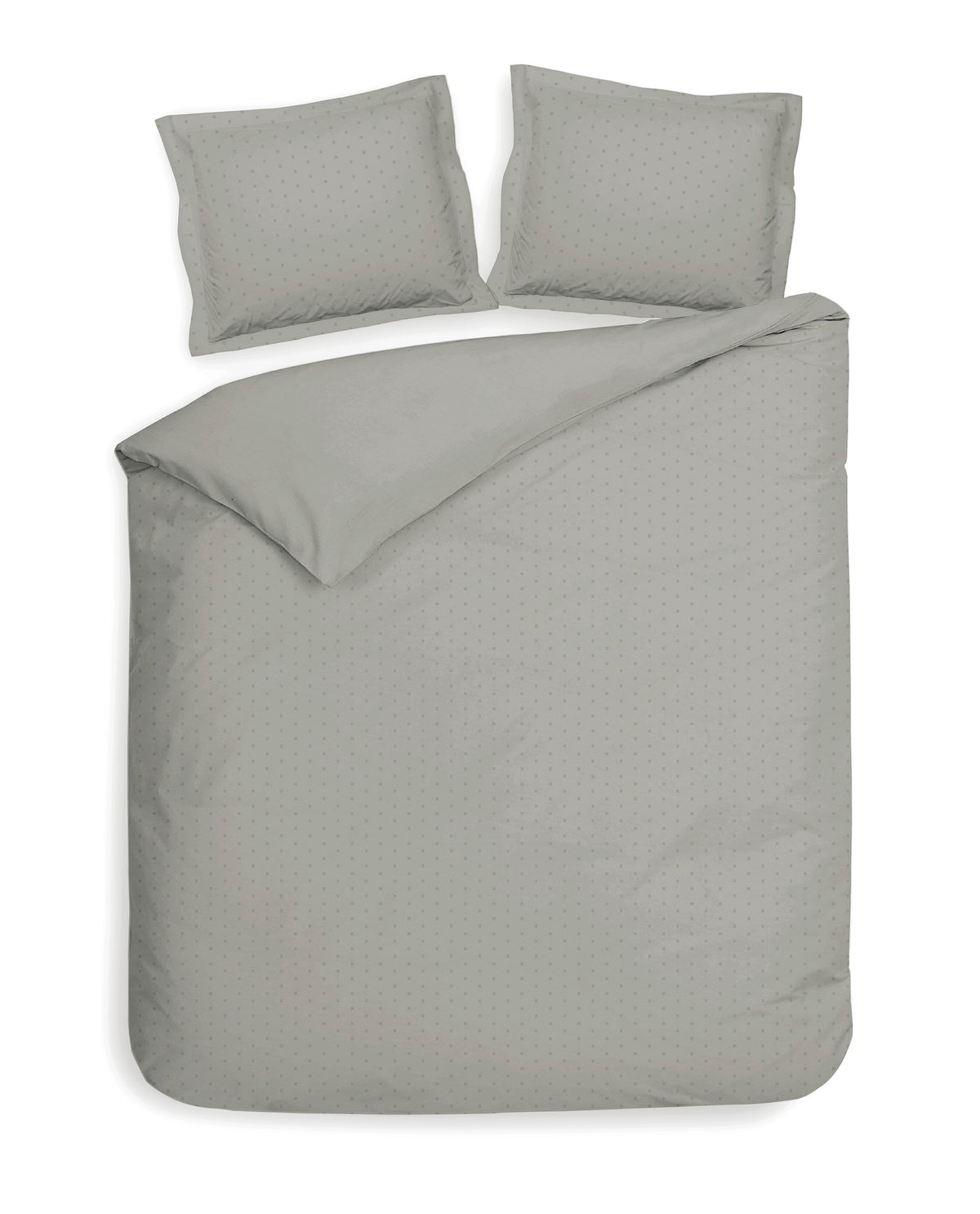 Heckett & Lane Dekbedovertrek Punto Cloud-Grey