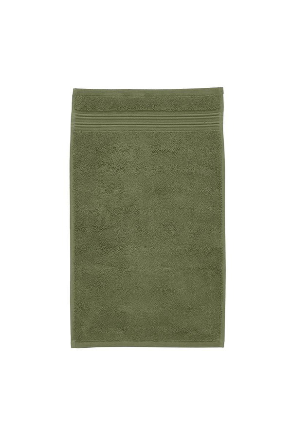 BeddingHouse Gastendoekje Sheer Olive Green