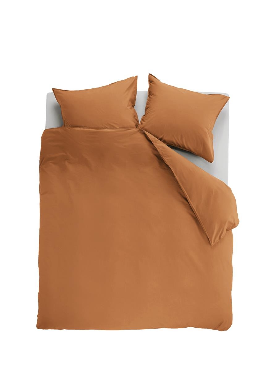 Ambiante Dekbedovertrek Cotton Uni Orange