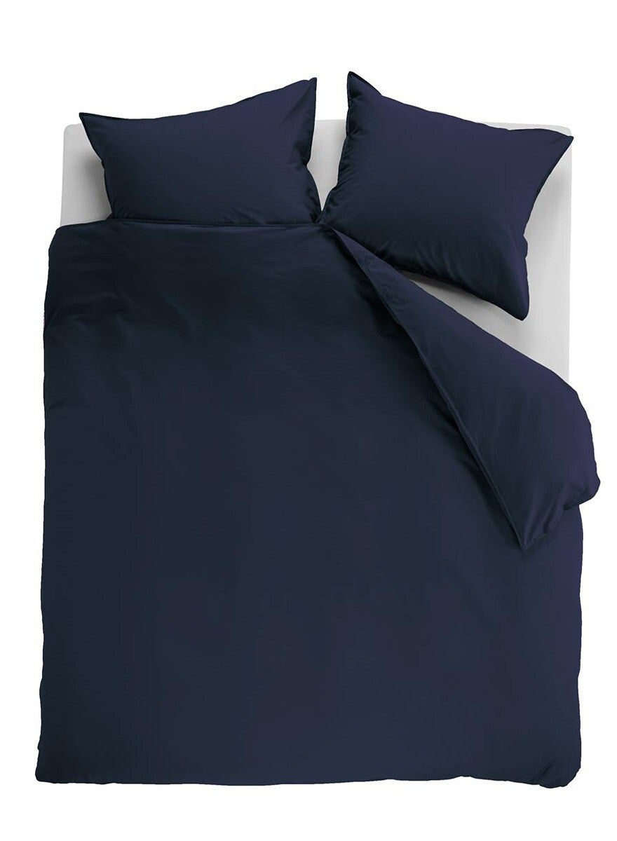 Ambiante Dekbedovertrek Cotton Uni Dark Blue