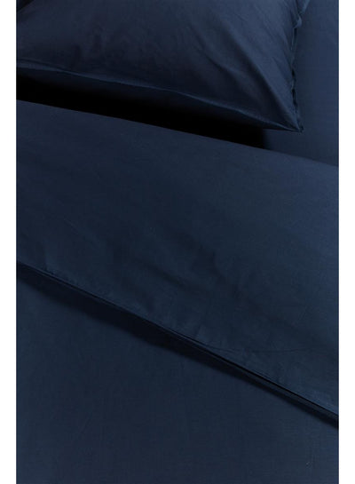 Ambiante Dekbedovertrek Cotton Uni Dark Blue