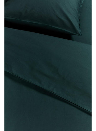 Ambiante Dekbedovertrek Cotton Uni Dark Green