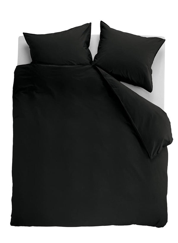 Ambiante Dekbedovertrek Cotton Uni Black