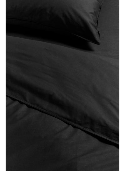 Ambiante Dekbedovertrek Cotton Uni Black