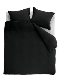 Ambiante Dekbedovertrek Cotton Uni Black