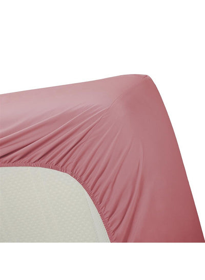 Ambiante Hoeslaken Cotton Uni Pink