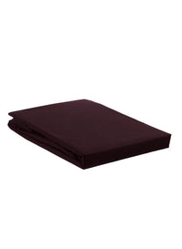 Ambiante Hoeslaken Cotton Uni Dark Red