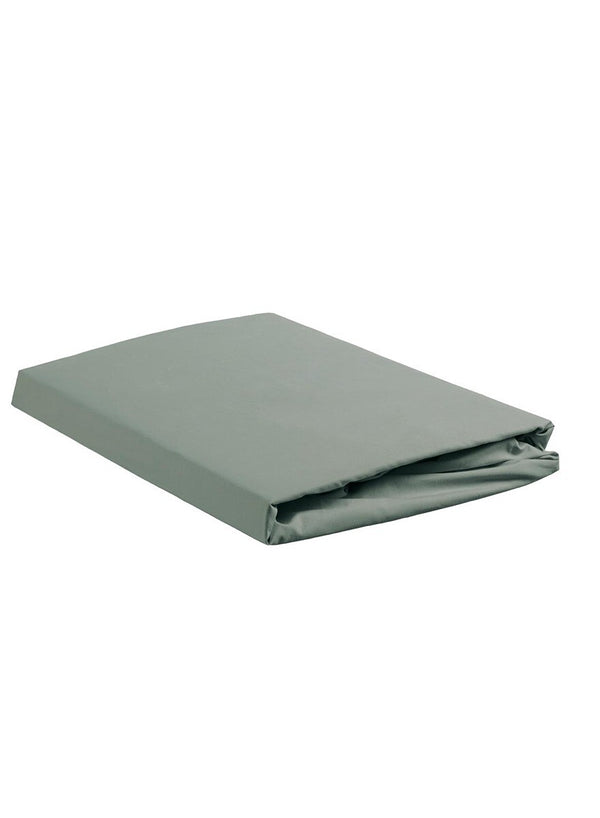 Ambiante Hoeslaken Cotton Uni Green
