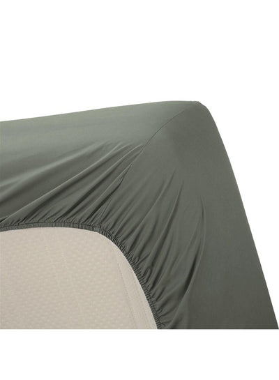 Ambiante Hoeslaken Cotton Uni Green