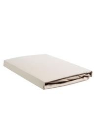 Ambiante Hoeslaken Cotton Uni Sand