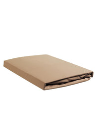 Ambiante Hoeslaken Cotton Uni Khaki