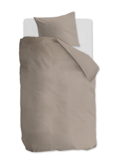 Ambiante Dekbedovertrek Cotton Uni Taupe
