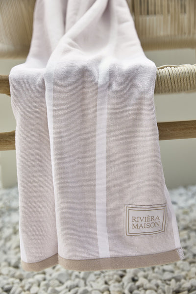 Riviera Maison Handdoek Sienna Sand