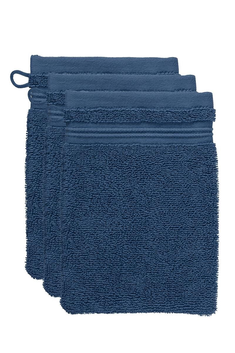 BeddingHouse Washandje Sheer set Dark Blue